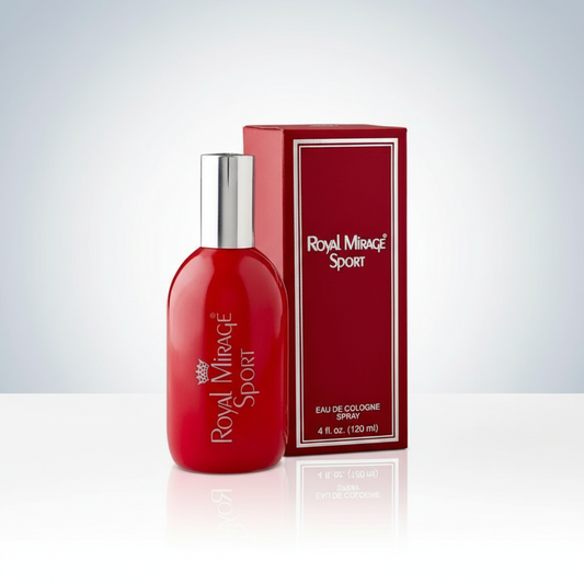 Royal Mirage Sport Eau De Cologne 120ml | Long-Lasting Refreshing Unisex Perfume